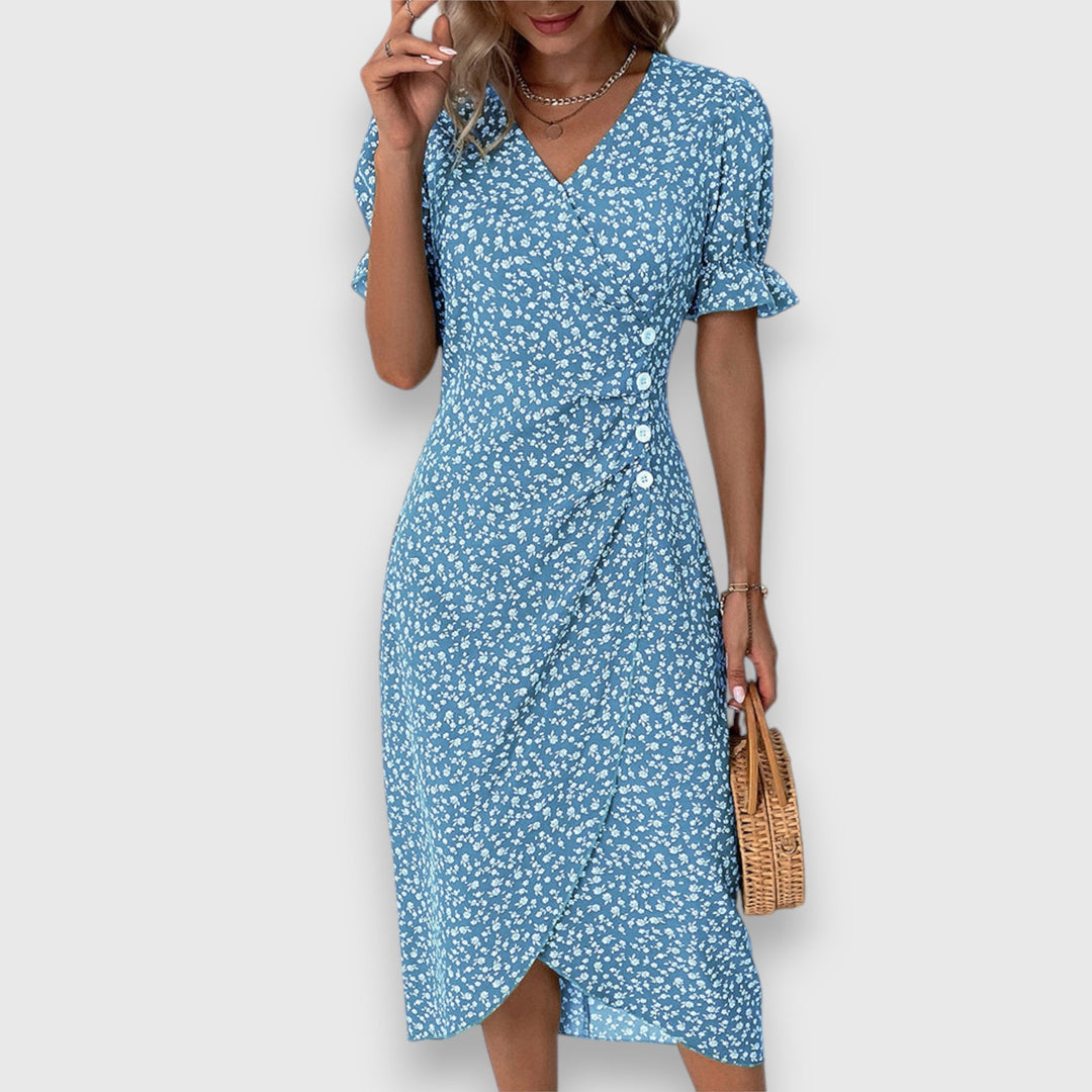 Tessina – Elegant Floral Dress