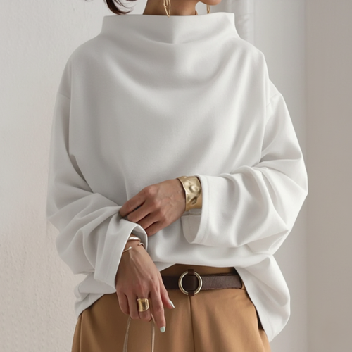 Lisa | High-Neck Casual Top