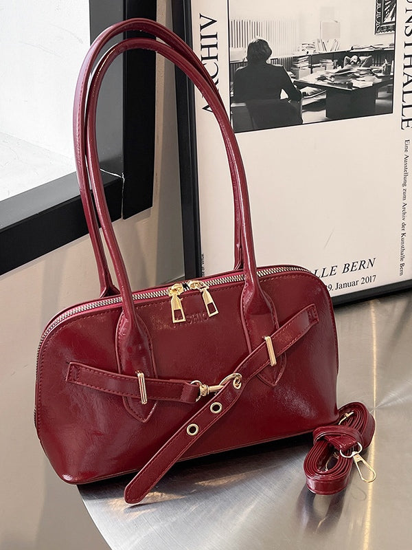 Fashion retro shell handheld shoulder crossbody bag