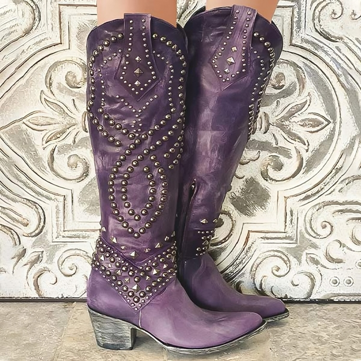 Cowgirl | Western Knee-High Boots