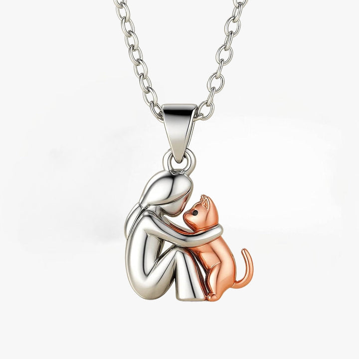 Isla & Mae | Cat Embrace Necklace