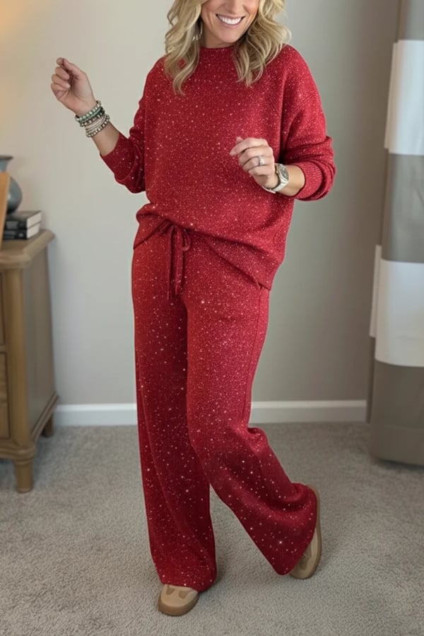 Cozy Sparkle Lounge Set