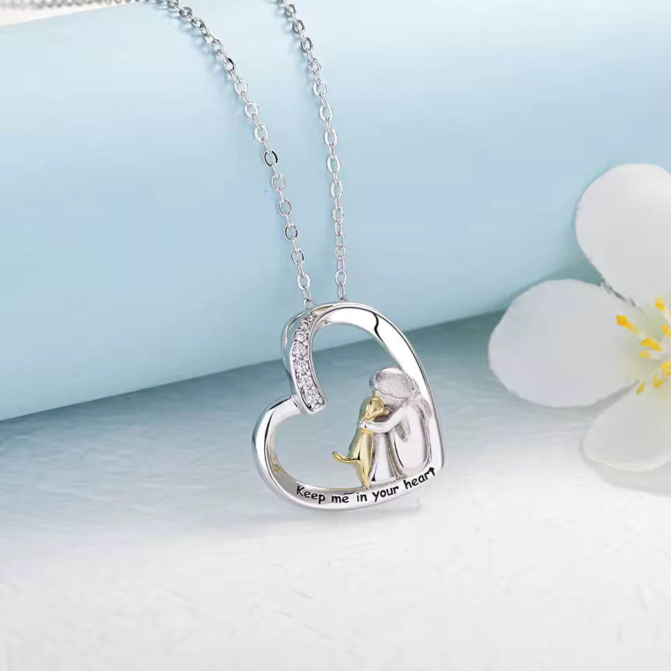 Isla & Mae | Dog Embrace Necklace