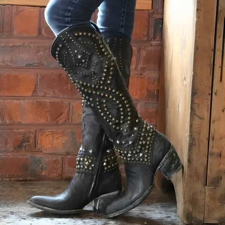 Cowgirl | Western Knee-High Boots