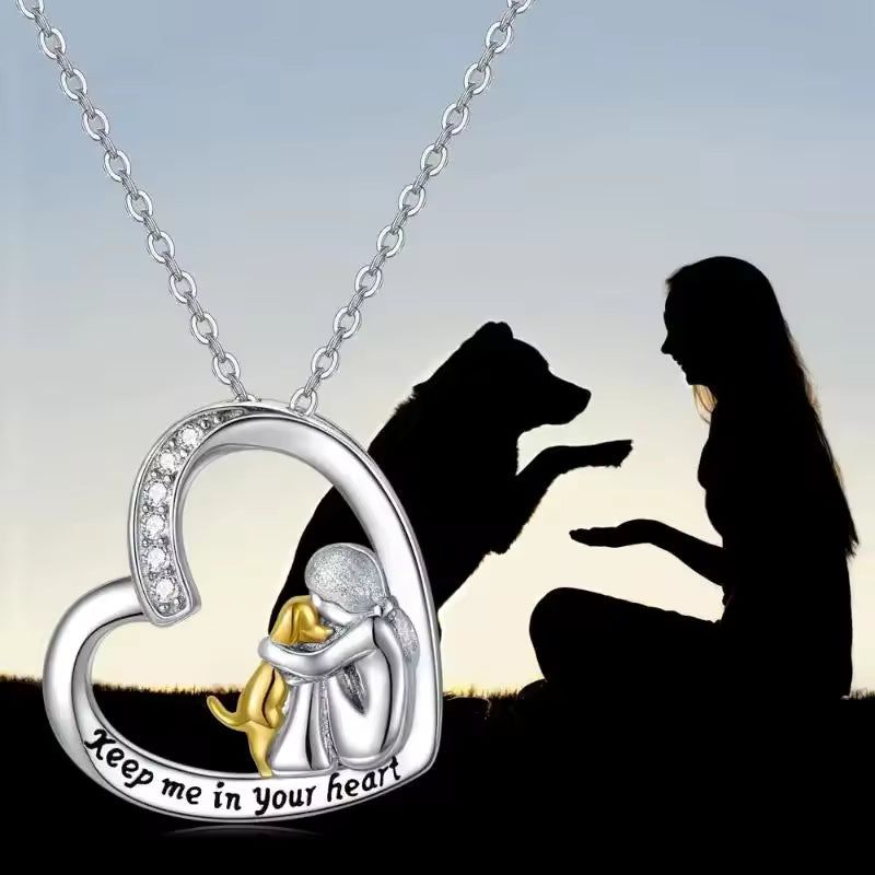 Isla & Mae | Dog Embrace Necklace